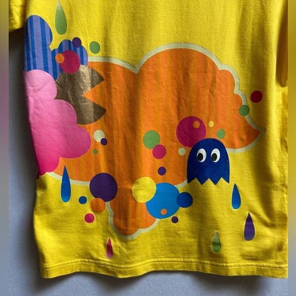 Uniqlo  x Namco/Bandai Pacman 30th Anniversary Dzine T-Shirt Sz M - Picture 3 of 9